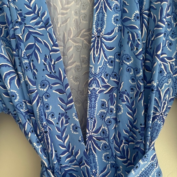 Lilly Pulitzer Vibrant Blue Swim Cover-Up - Picture 3 of 8